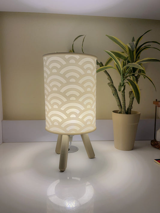 3D printed Duule bedside/table lamp